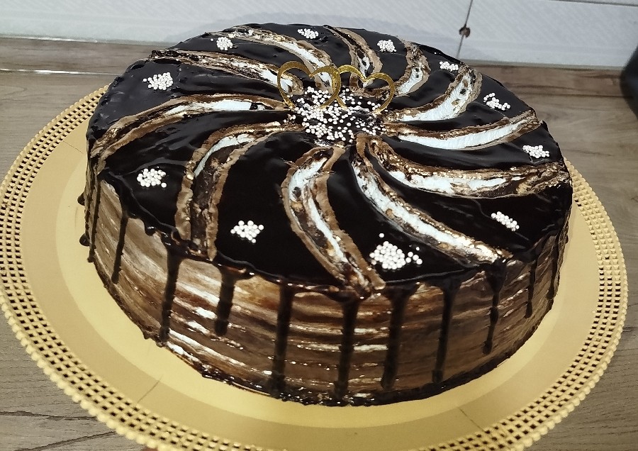 عکس کیک یخچالی برای همسر عزیزم تولدت پرتکرار همه کسم