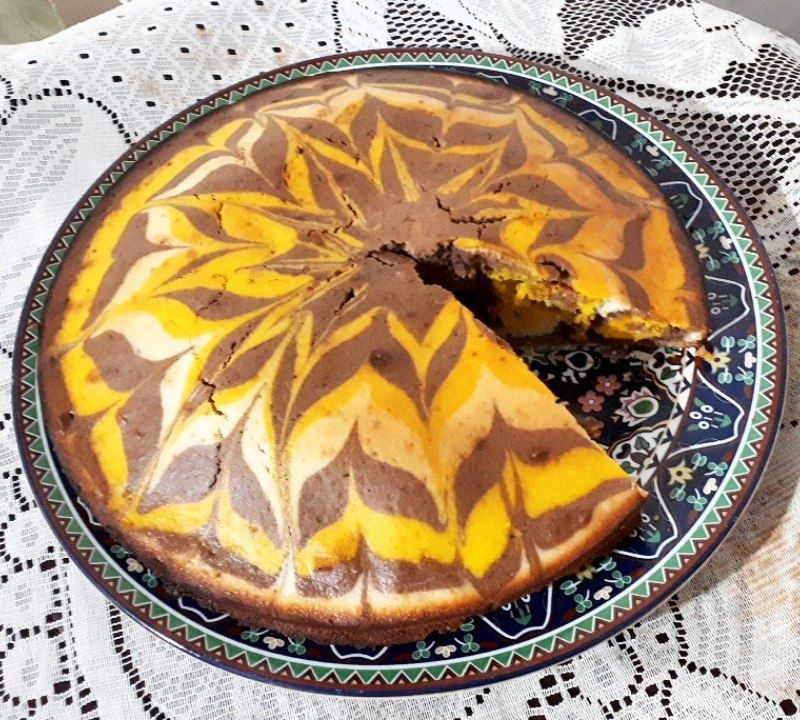 عکس کیک زبرا