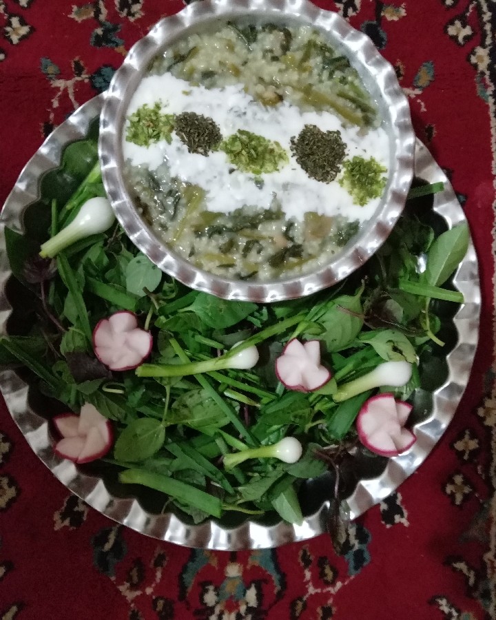 عکس آش ماست 