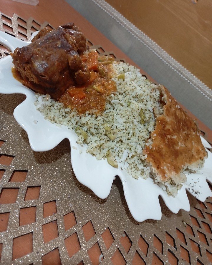 عکس باقالی پلو 