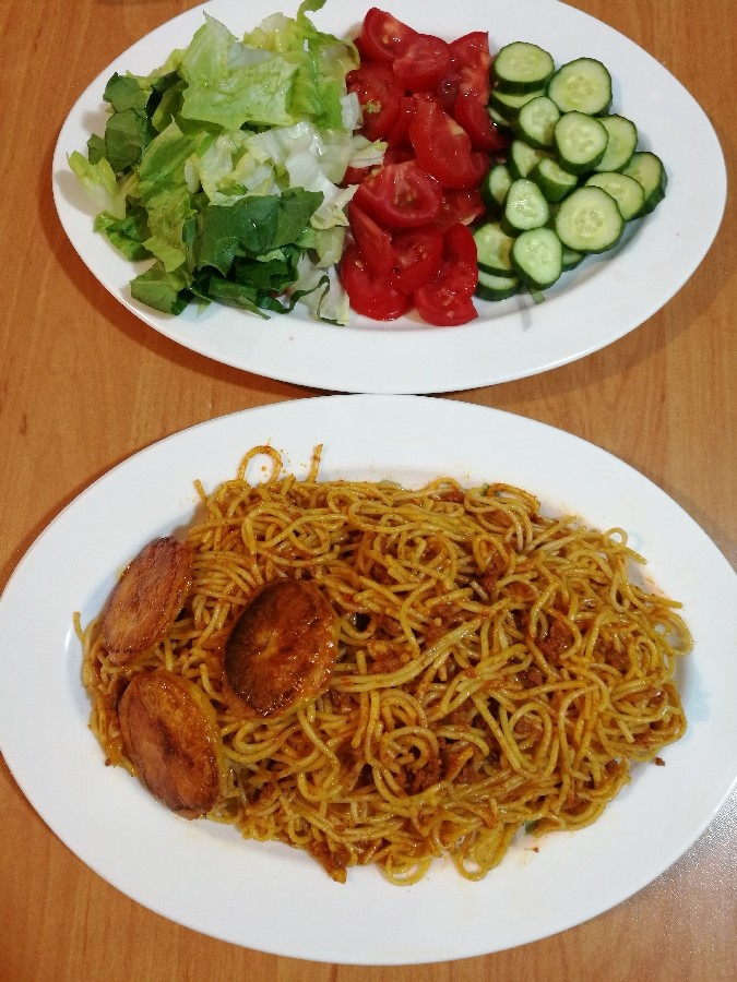 عکس ماکارونی ساده