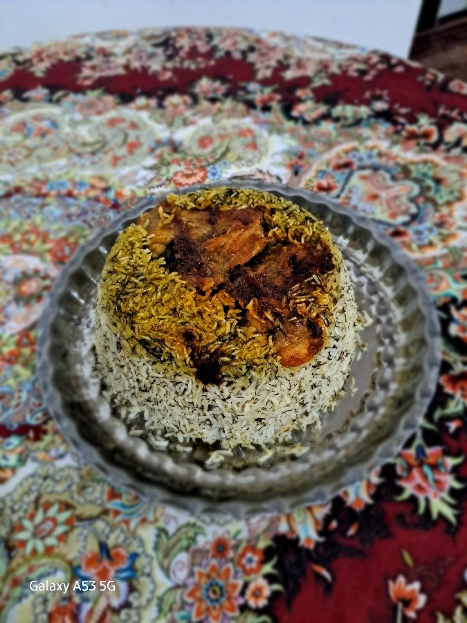 عکس شویدپلو با مرغ