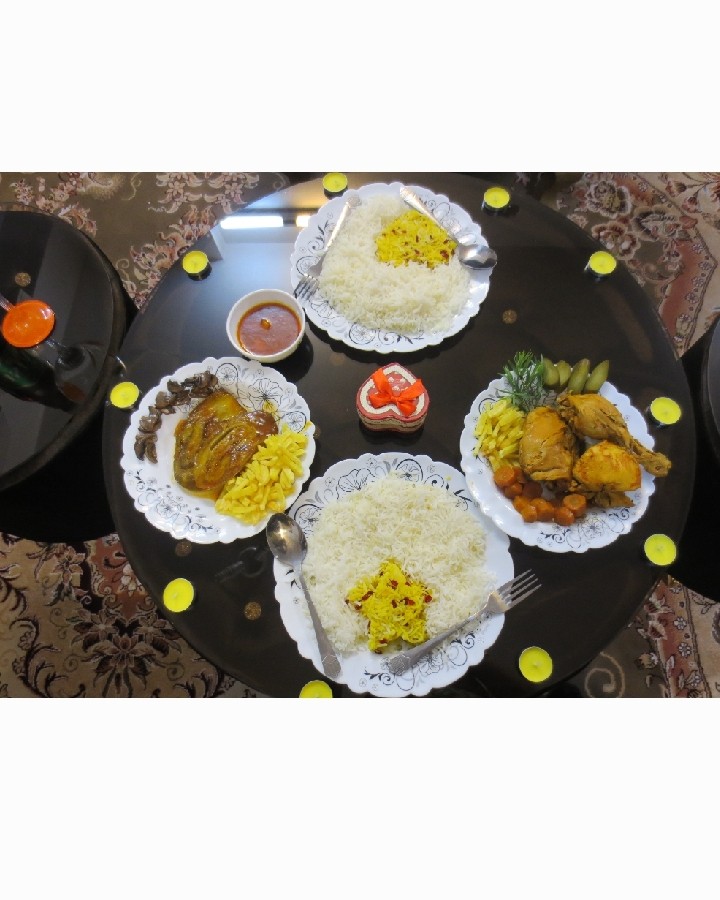 عکس زرشک پلو با مرغ