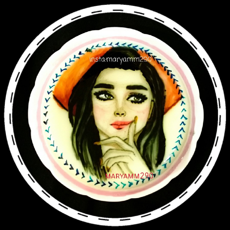 عکس طراحی روی ژله