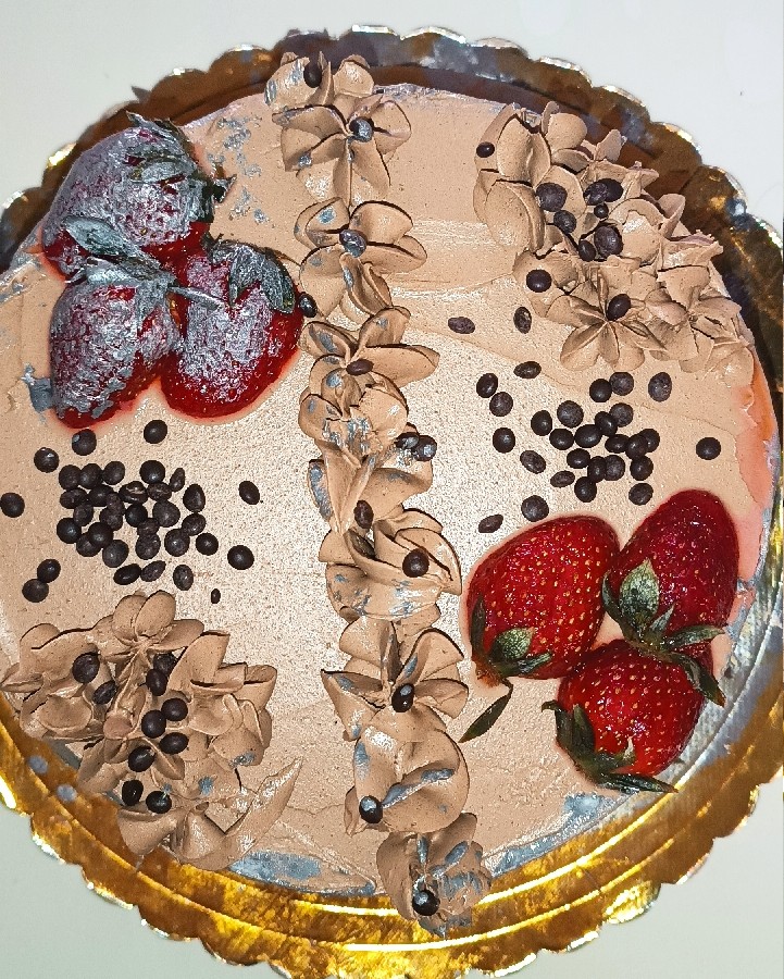 عکس کیک شکلاتی