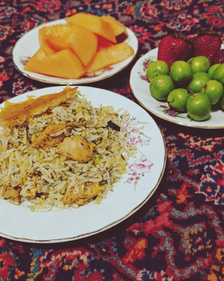 عکس مخلوط پلو