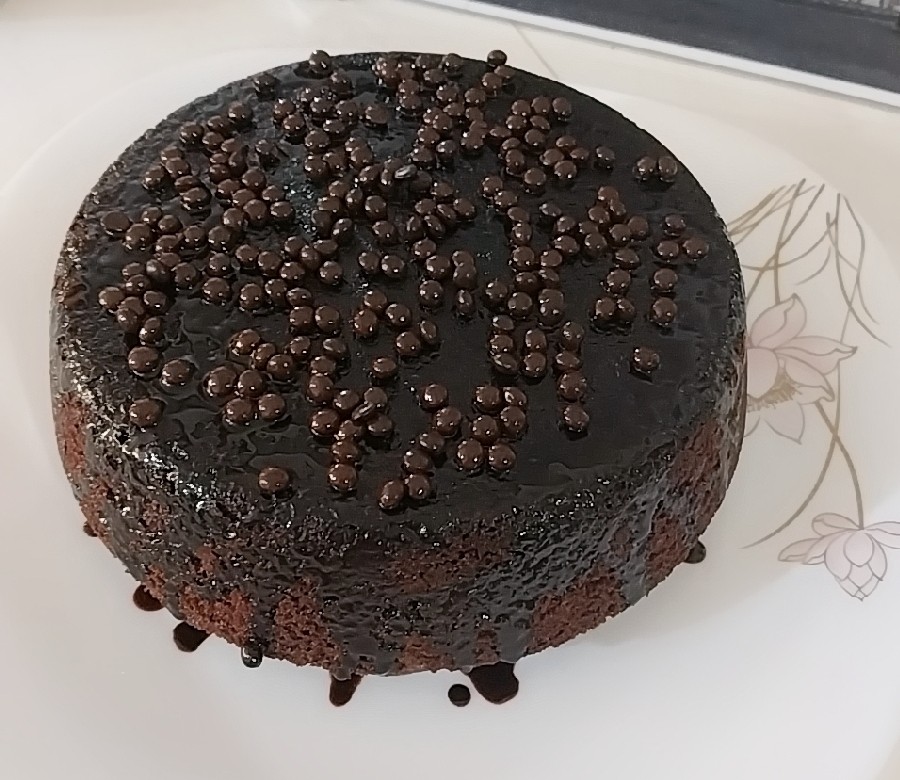 عکس کیک شکلاتی 