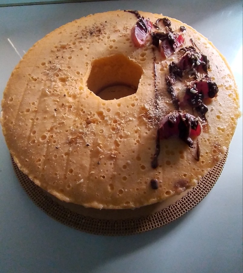 عکس کیک ژله پرتقالی 