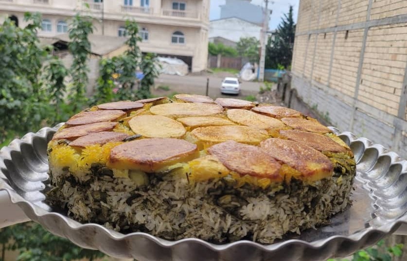 عکس باقالی پلو روز جمعه