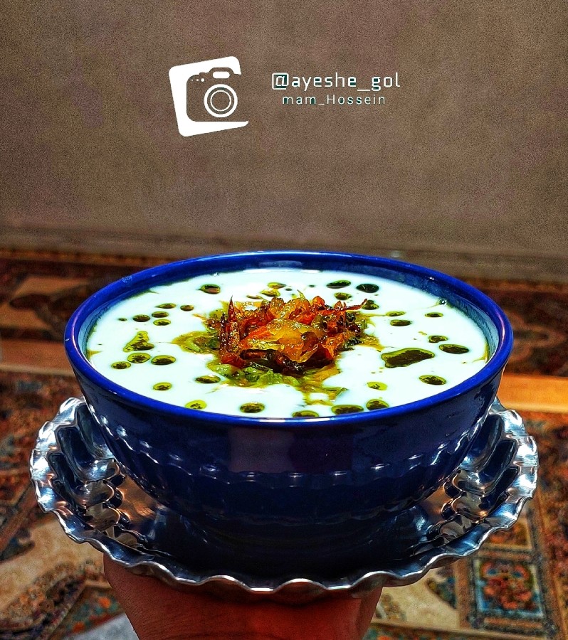 عکس آش ماست مهاباد