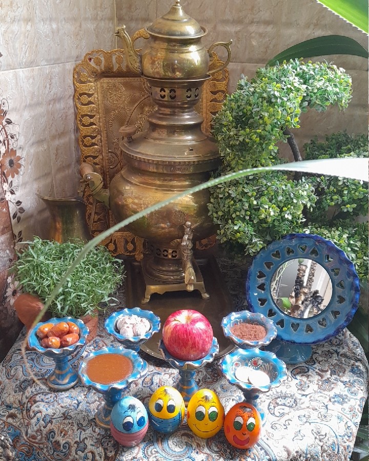 عکس هفت سین ۱۴۰۴ با تاخیر ??