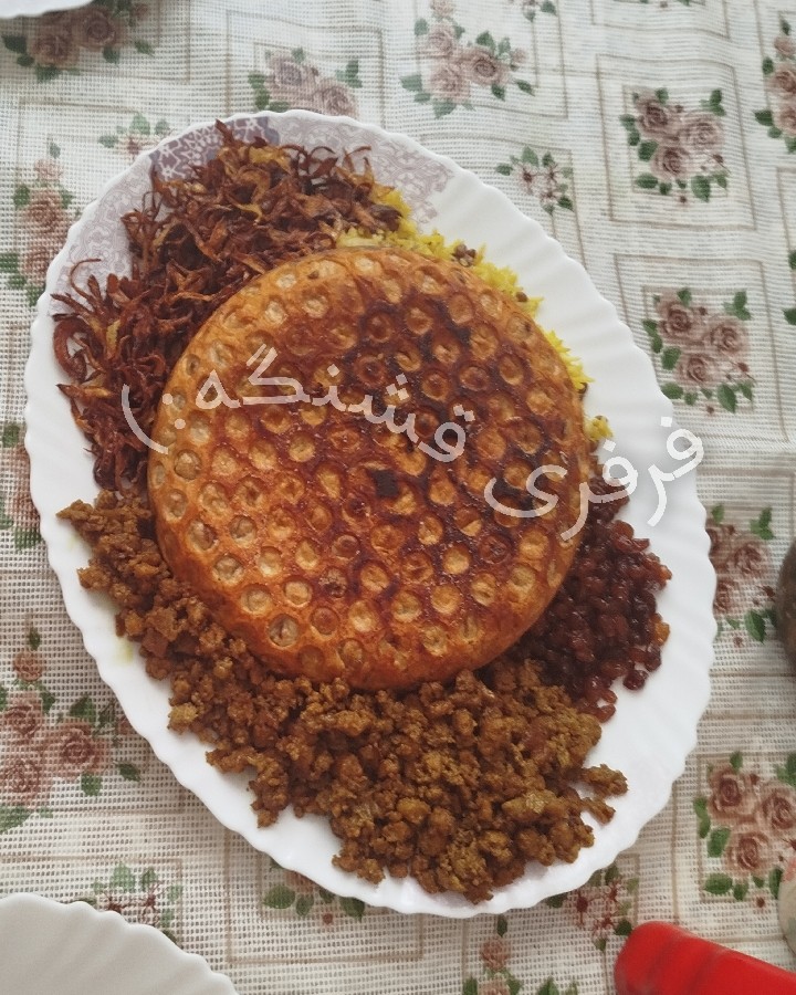 عکس عدس پلو 
