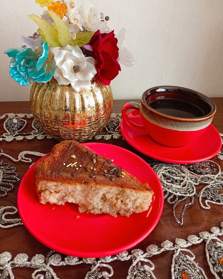 عکس کیک نسکافه
