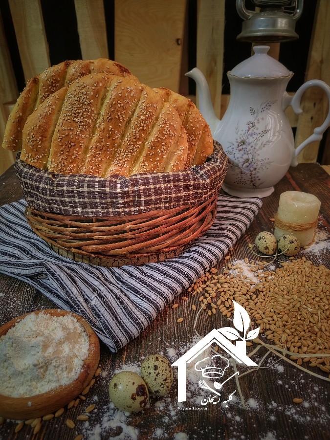 عکس نان بربری