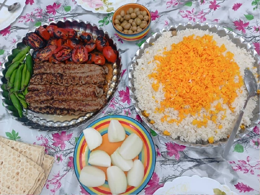 عکس چلو کباب 