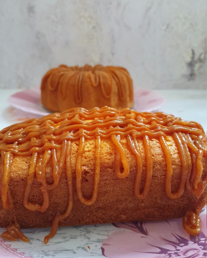 عکس کیک دارچینی