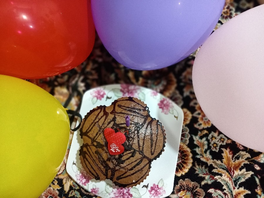 عکس کیک شکلاتی