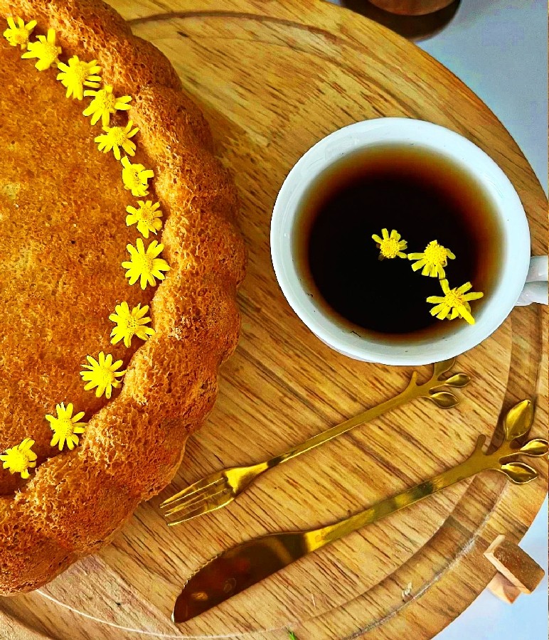 عکس کیک پنبه ای