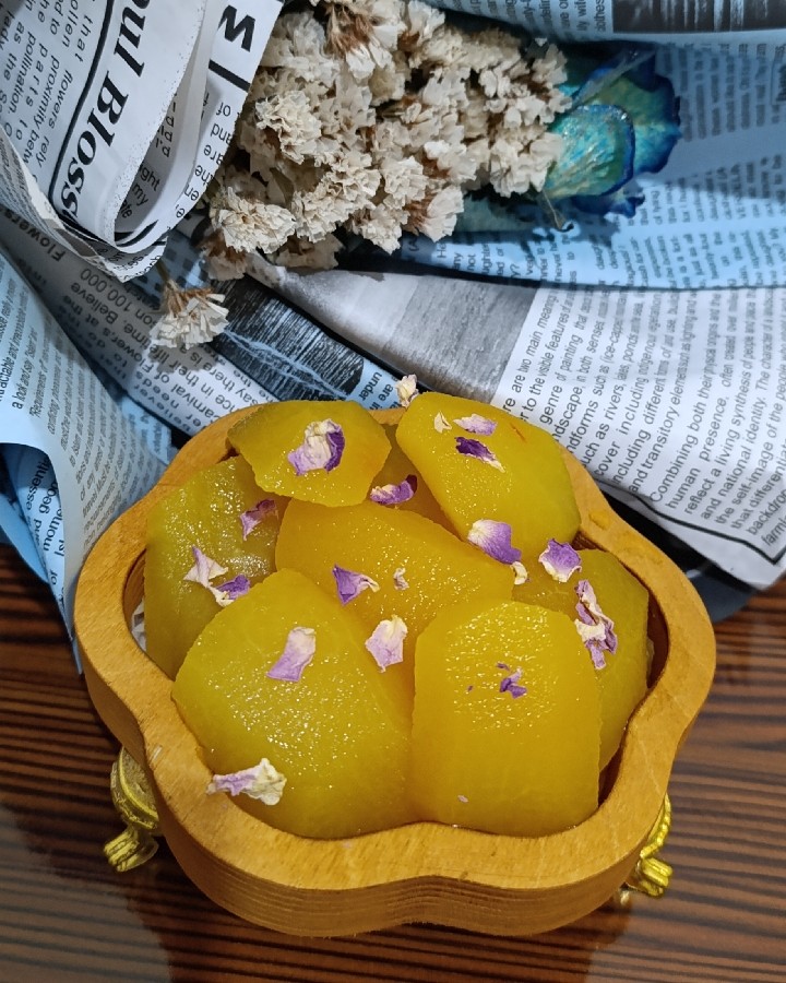 عکس کمپوت سیب