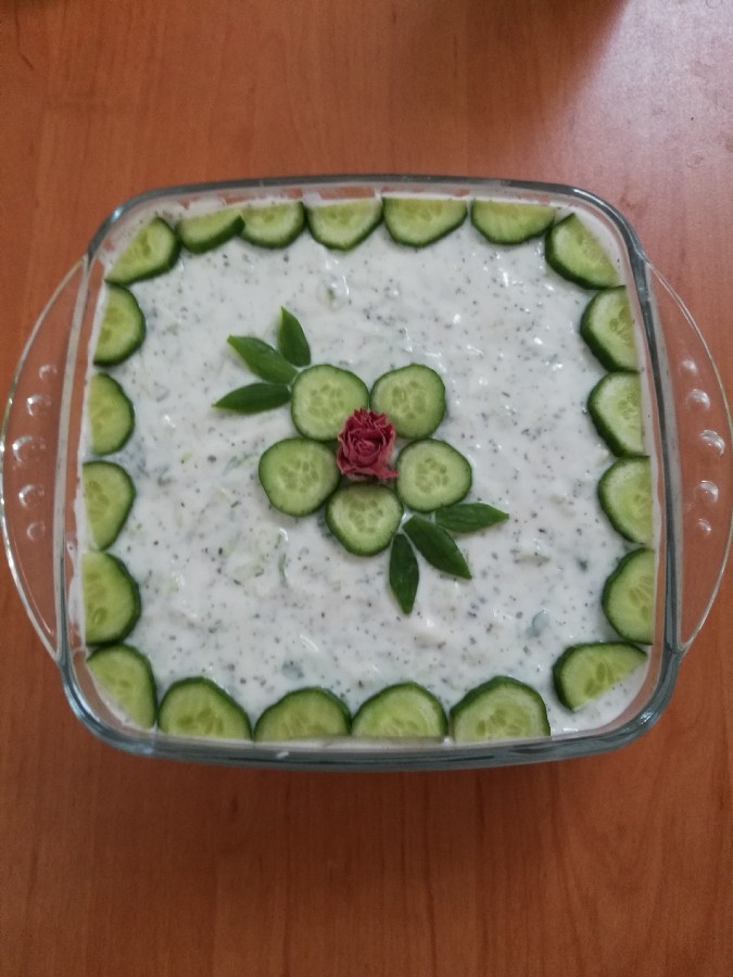 عکس ماست و خيار