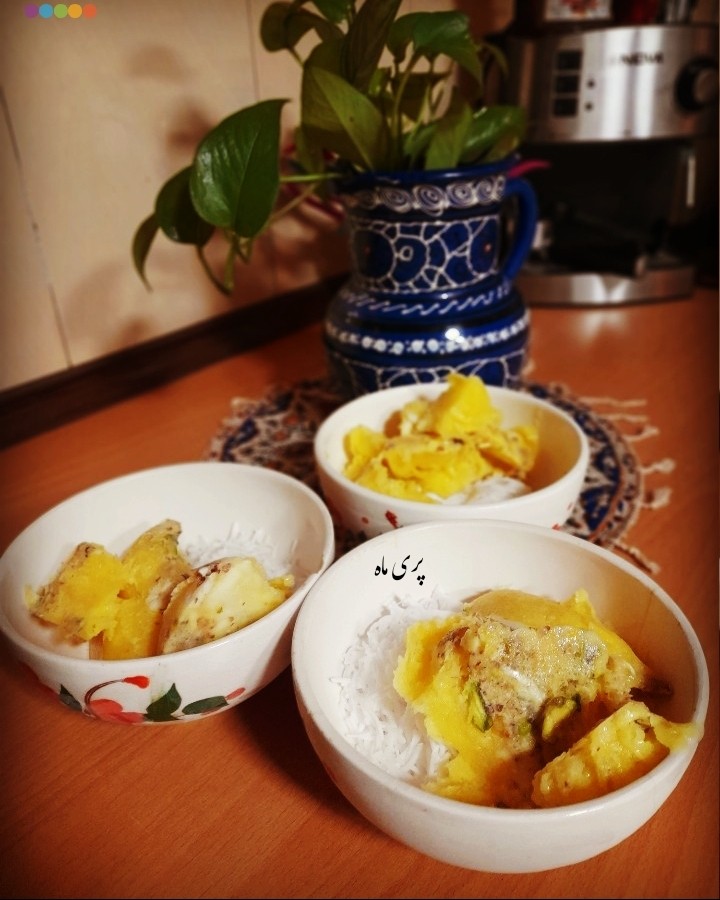عکس فالوده به همراه بستنی سنتی خونگی