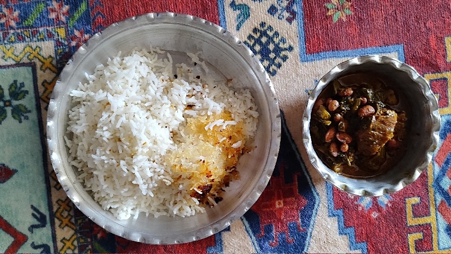 عکس پلو خورش کرفس