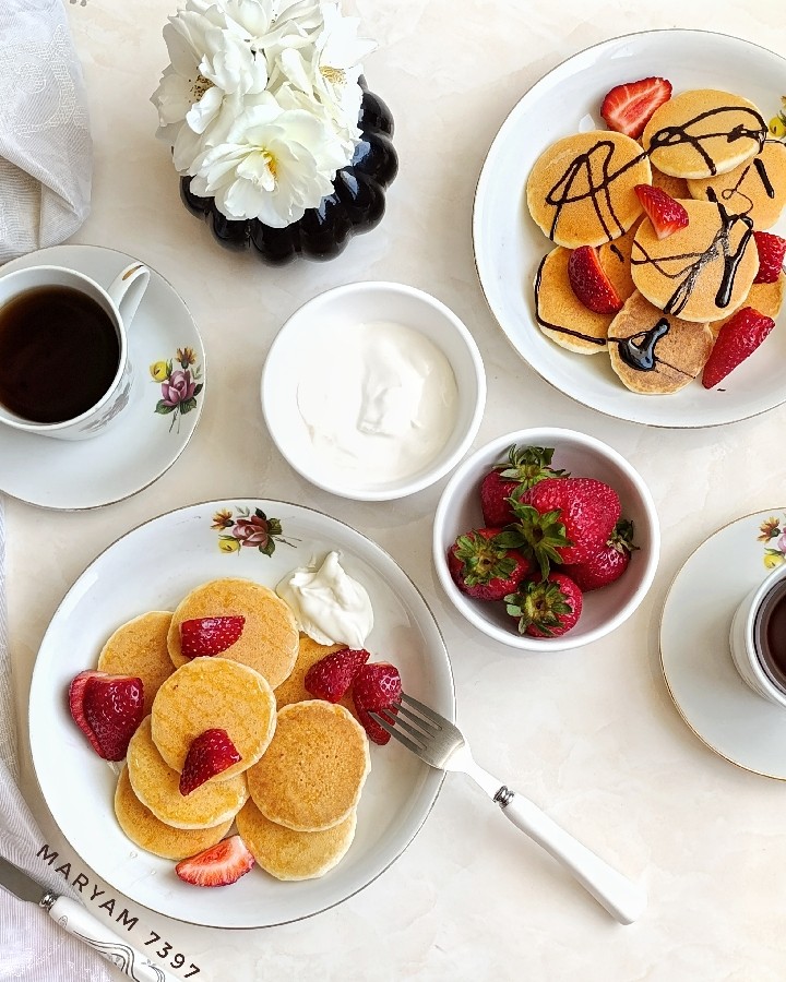 عکس پنکیک ژاپنی