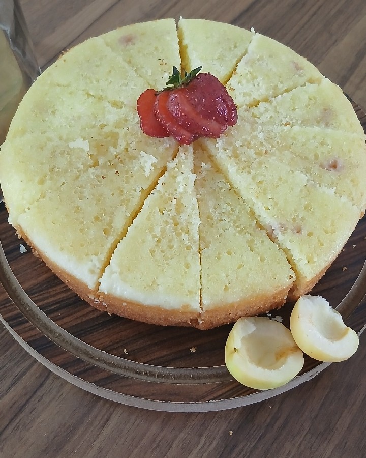 عکس کیک وانیلی