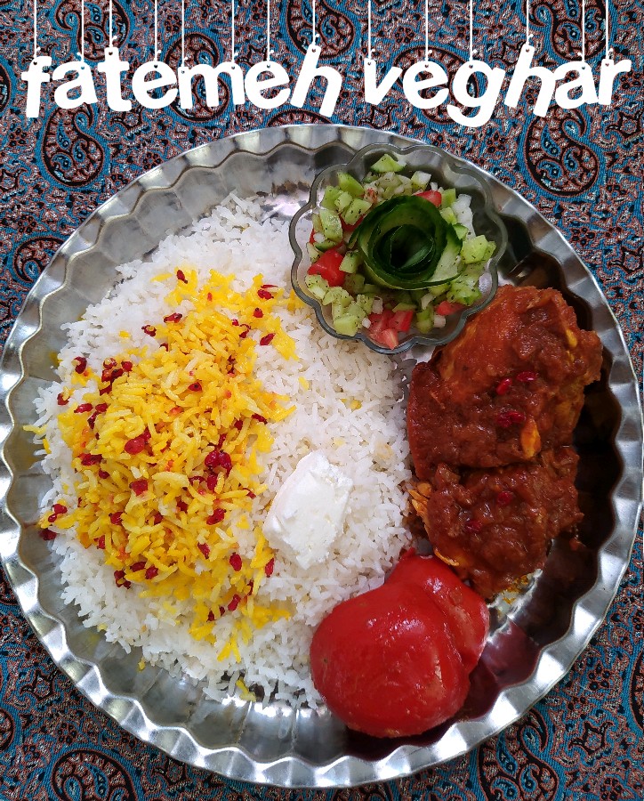 عکس زرشک پلو با مرغ 