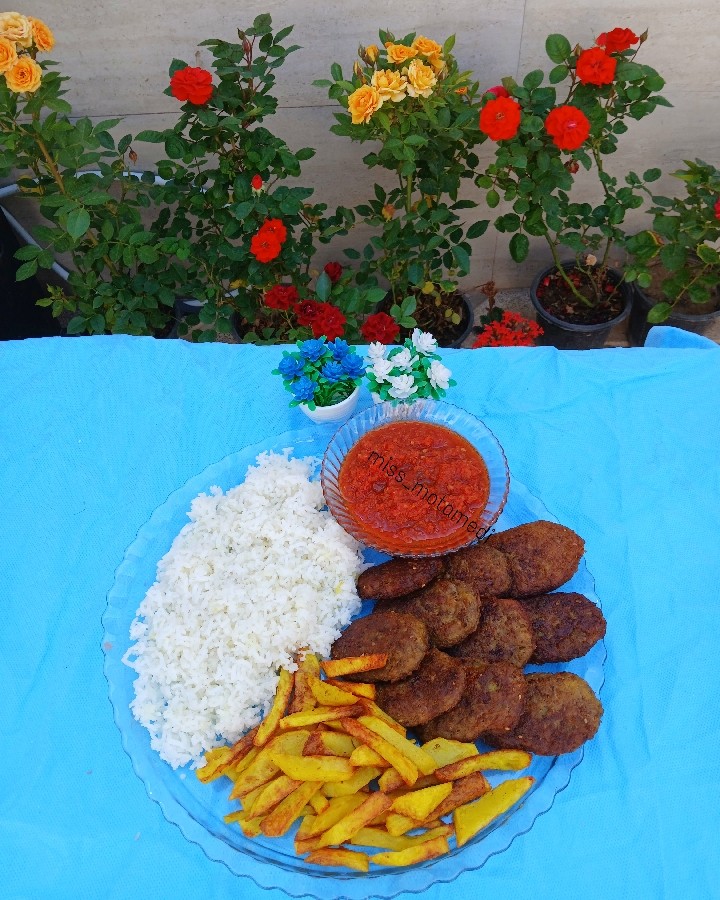 عکس کتلت گوشت