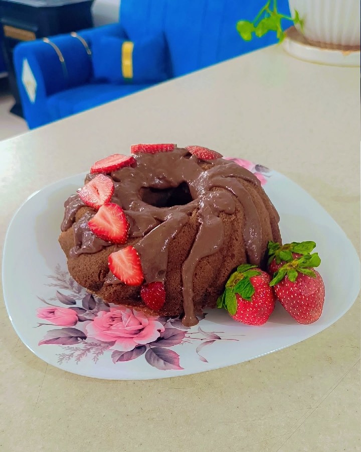 عکس کیک شکلاتی 