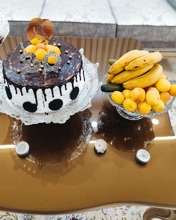 عکس کیک شکلاتی 