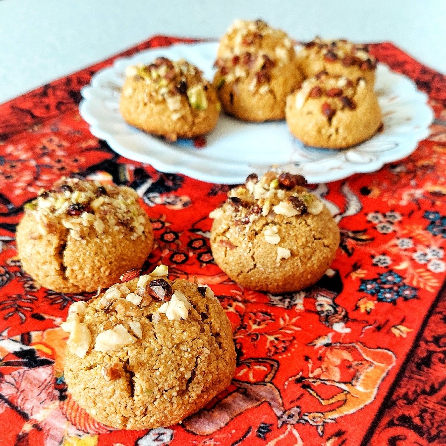 عکس کوکی جو دوسر زعفران و هل (رژیمی_دیابتی )