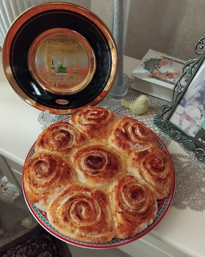 عکس نان رول نارگیلی