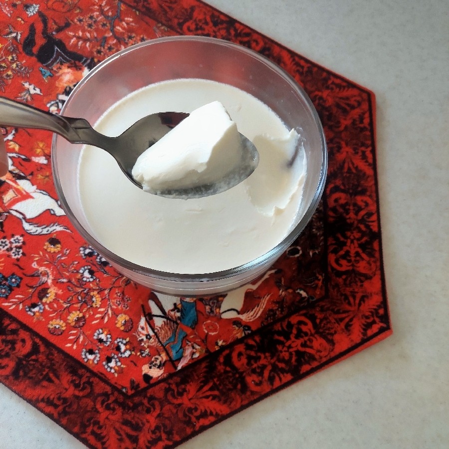عکس ماست خانگی 