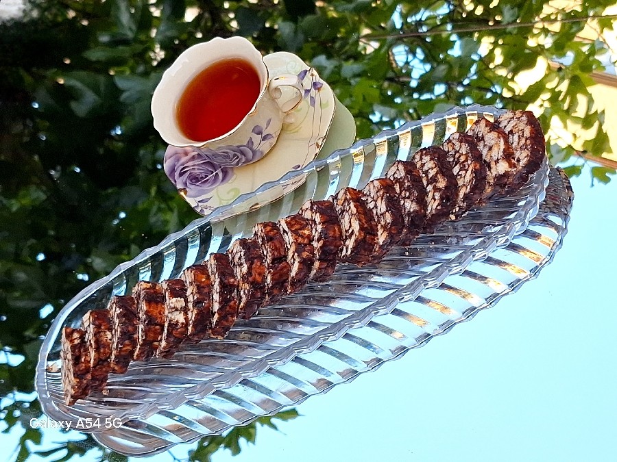 عکس کیک موزاییکی