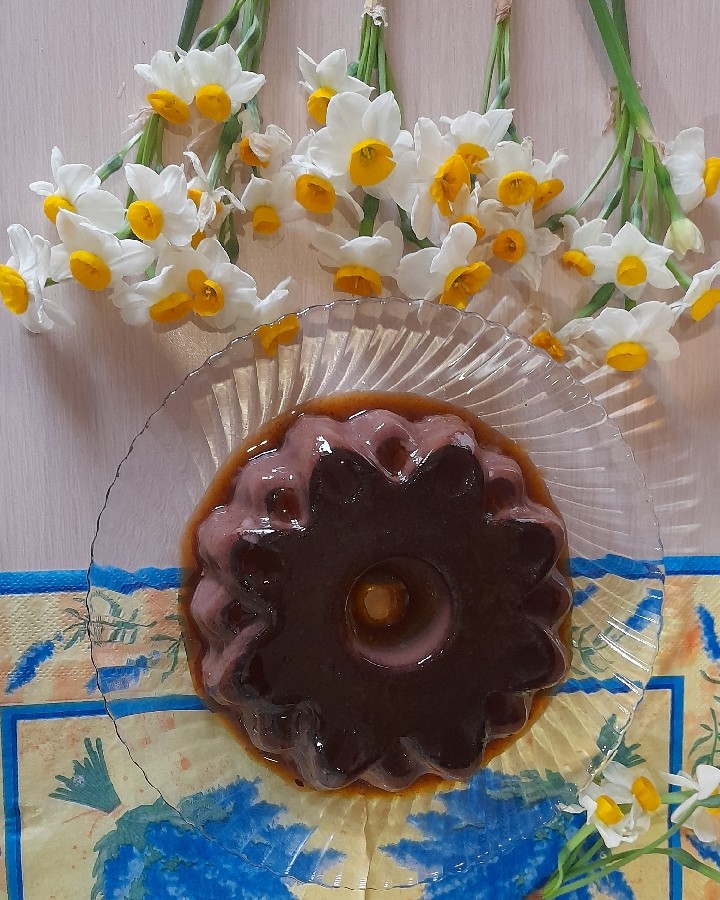 عکس دسر شکلاتی قالبی??