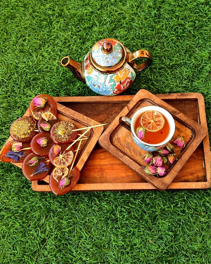 عکس آبنبات دمنوشی