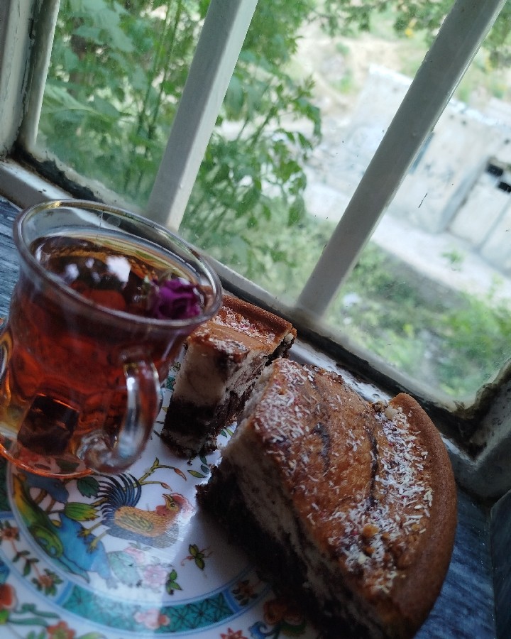 عکس کیک زبرا 