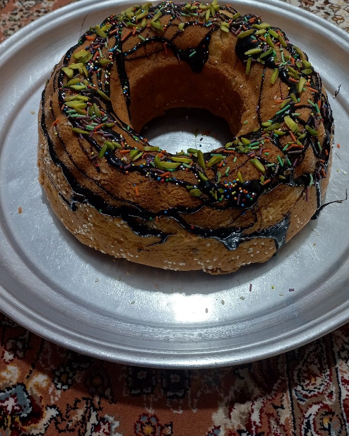 عکس کیک خونگی