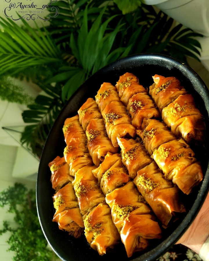 عکس باقلوای خونگی