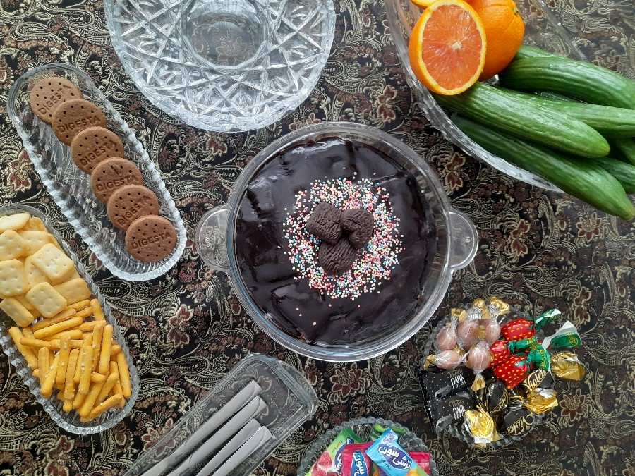 عکس دسر لایه ای