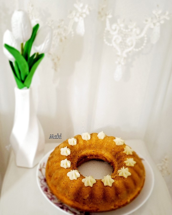 عکس کیک دارچینی 