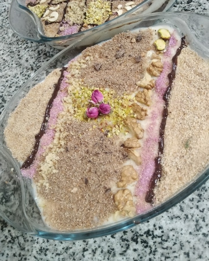 عکس دسر پان اسپانیا با دستور مه یاس عزيزم