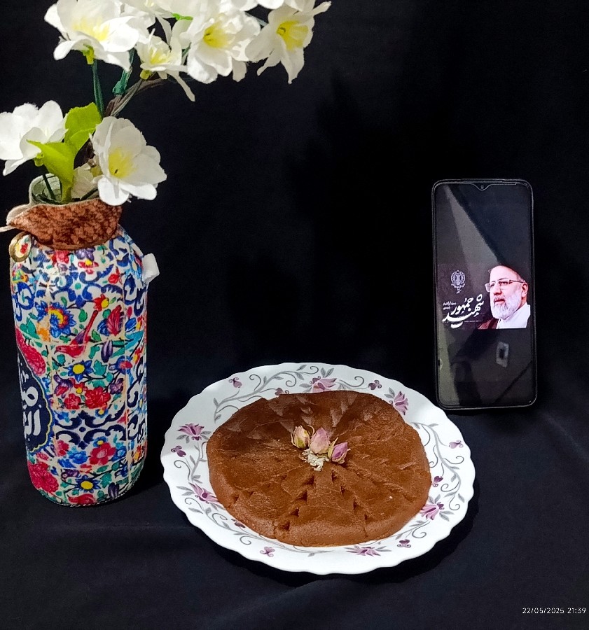 عکس حلوا شیره انگور 