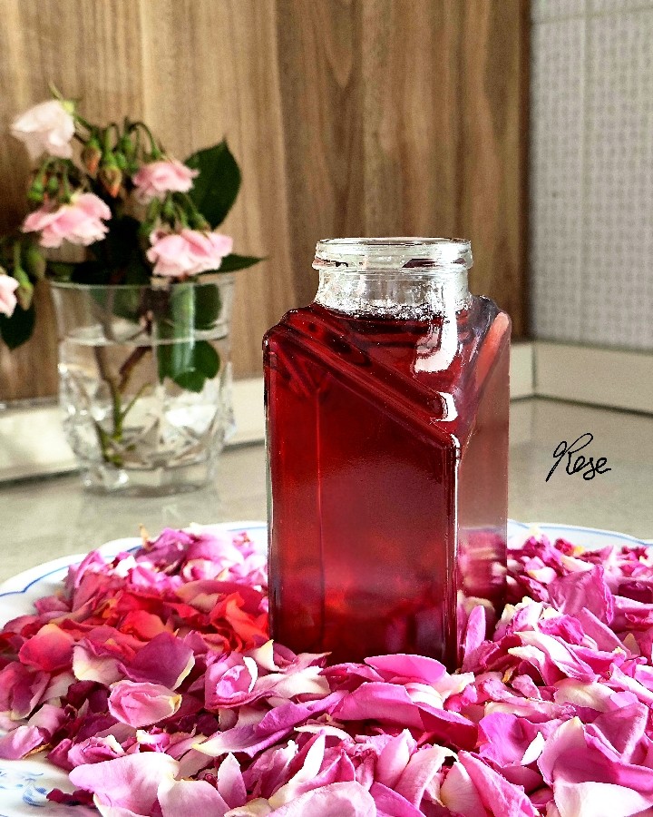 عکس شربت گل سرخ