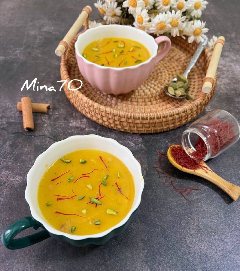 عکس کاچی زعفرونی