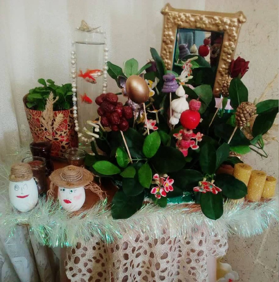 عکس اینم سفره هفت سین من