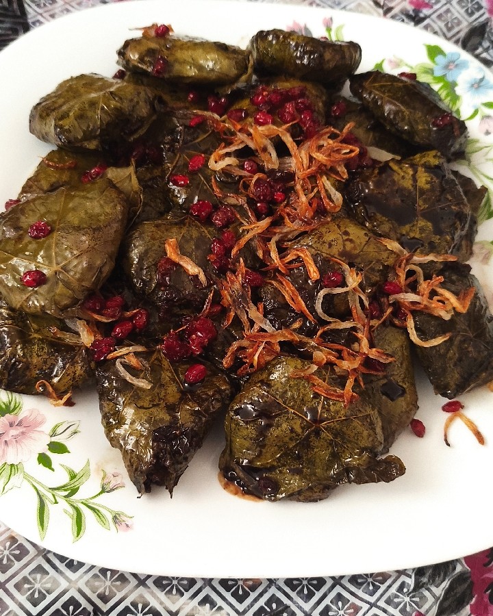 عکس دلمه برگ مو 