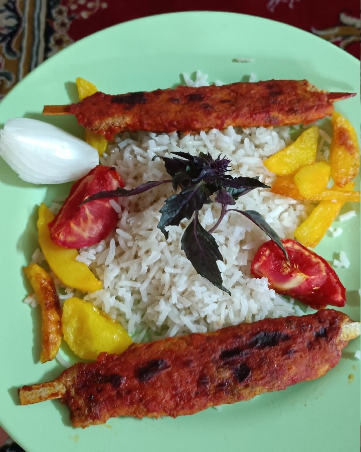 عکس کباب تابه‌ای 